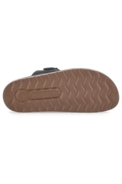 Ciabatte Infradito nere con shock absorbing plantare anatomico Fly Flot 782154C