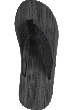 Ciabatte Infradito Nere da Uomo Skechers Tantric-Fritz