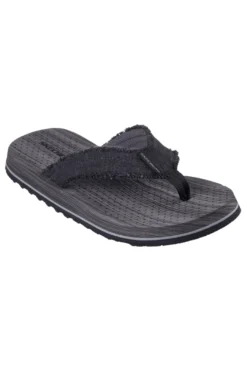 Ciabatte Infradito Nere da Uomo Skechers Tantric-Fritz