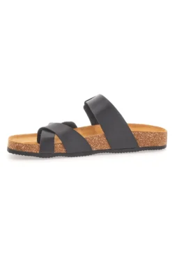Ciabatte infradito nere Made in Italy Pittarello Sun 335A311SR