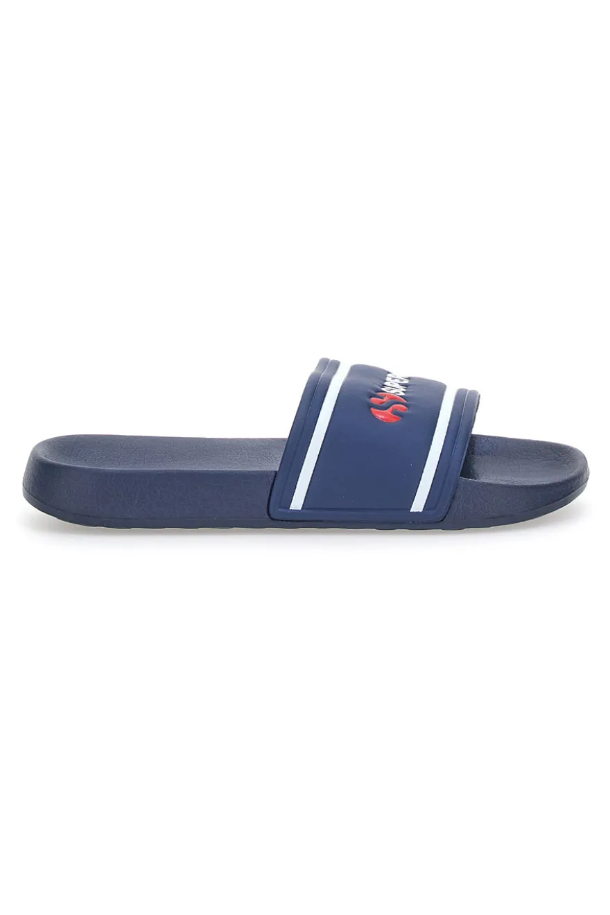 Ciabatte in Gomma Superga 24395 Blu