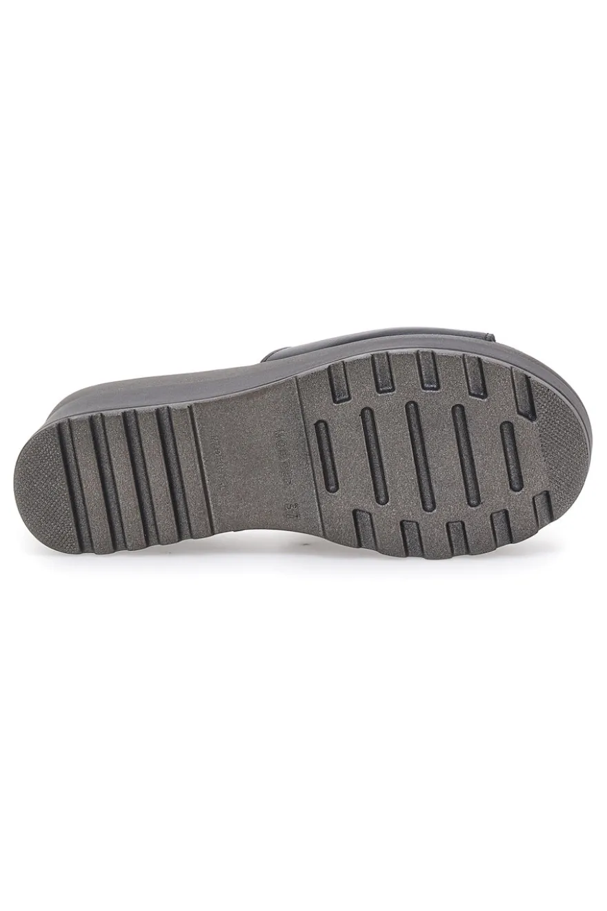 Ciabatte in vere pelle nere PITTARELLO LOVE 3000101