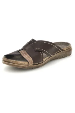Ciabatte marrone con fasce incrociate Jerpoint 8053PSSK