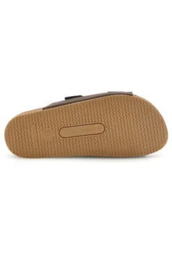 Ciabatte marrone sottopiede in vera pelle Pittarello tierra 335A20630SR