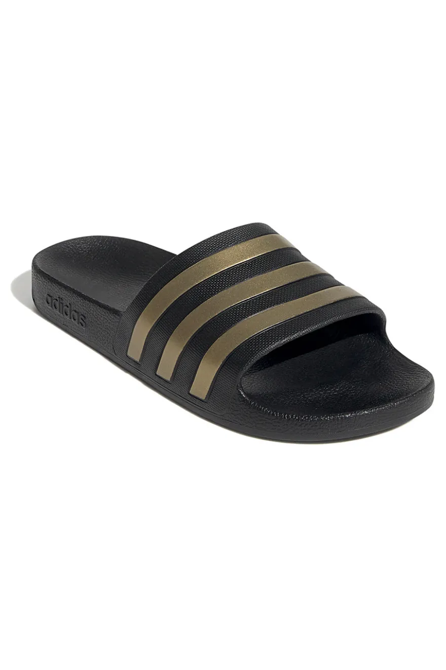 Ciabatte Nere Con Dettagli Oro Adidas Adilette Aqua
