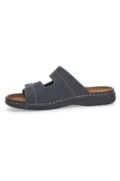 Ciabatte nere con doppia fascia regolabile JERPOINT 612PS