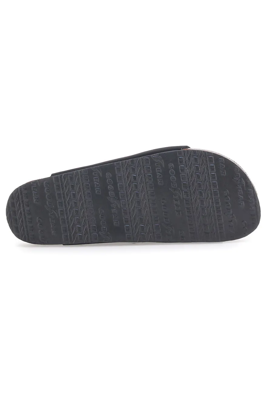 Ciabatte Nere Con Doppia Fascia Goodyear GY11031