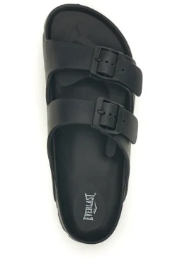 Ciabatte nere con doppia fibbia Everlast EV123