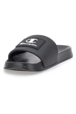 Ciabatte Nere Con Fascia Champion Arubo Box Slide