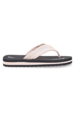 Ciabatte nere con fascia rosa Australian AU24W409