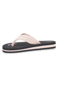 Ciabatte nere con fascia rosa Australian AU24W409