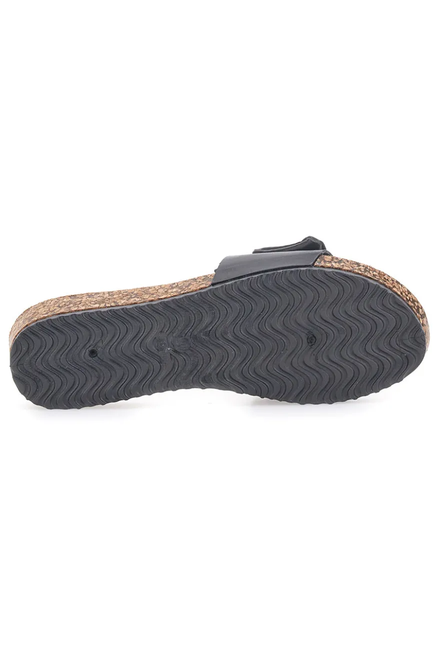 Ciabatte Nere con Fiocco FUN BEACH 14191