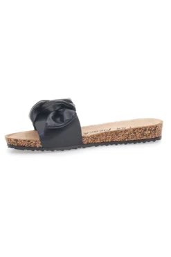 Ciabatte Nere con Fiocco FUN BEACH 14191