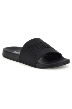 Ciabatte nere con logo Everlast EV068