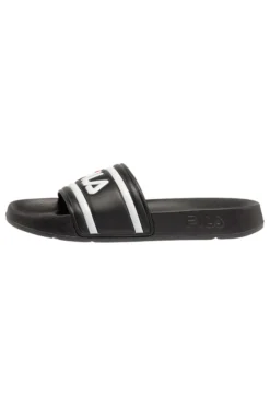 Ciabatte nere con logo maxi Fila FFT0028