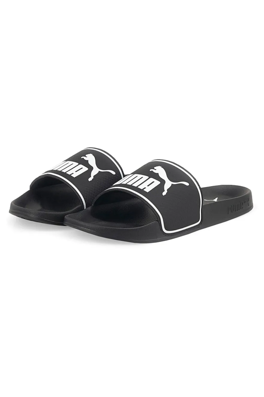 Ciabatte Nere e Bianche con Fascia PUMA LEADCAT 2.0