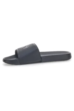 Ciabatte Nere Fascia Singola Logo Superga 24S753