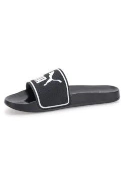 Ciabatte Nere In Gomma Con Fascia Puma Leadcat 2