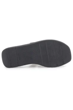 Ciabatte Nere In Pelle Made in Italy Pittarello Rock 5827