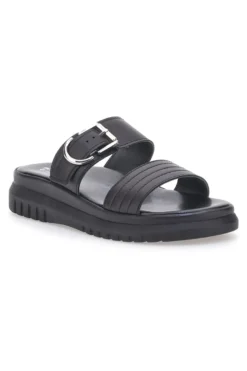 Ciabatte nere in vera pelle Made in Italy Pittarello Love 36091926