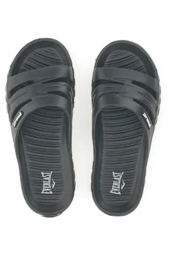 Ciabatte nere monoscocca con logo EVERLAST 2T2L 1851