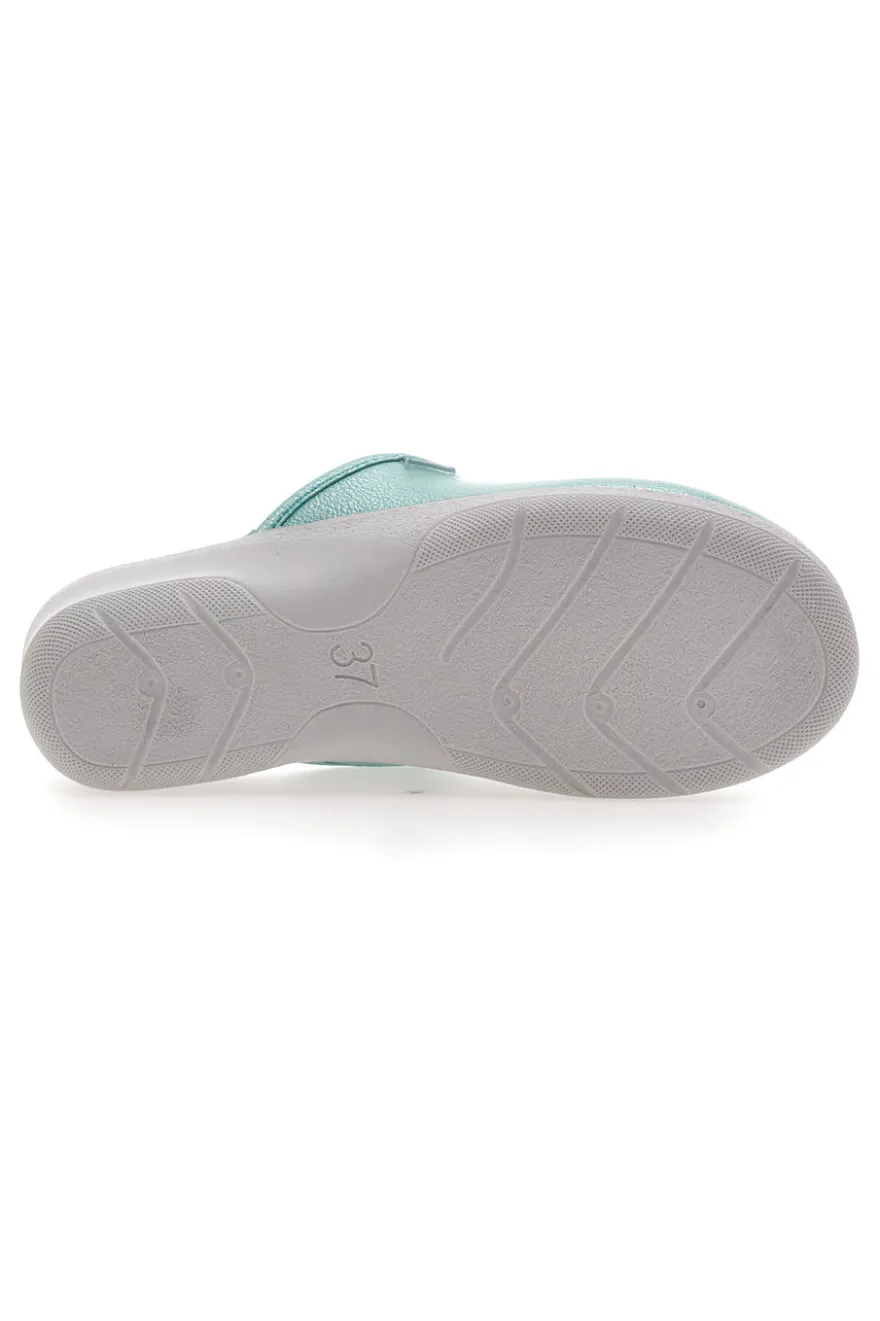 Ciabatte Professionali Verde acqua Inblu 5033N