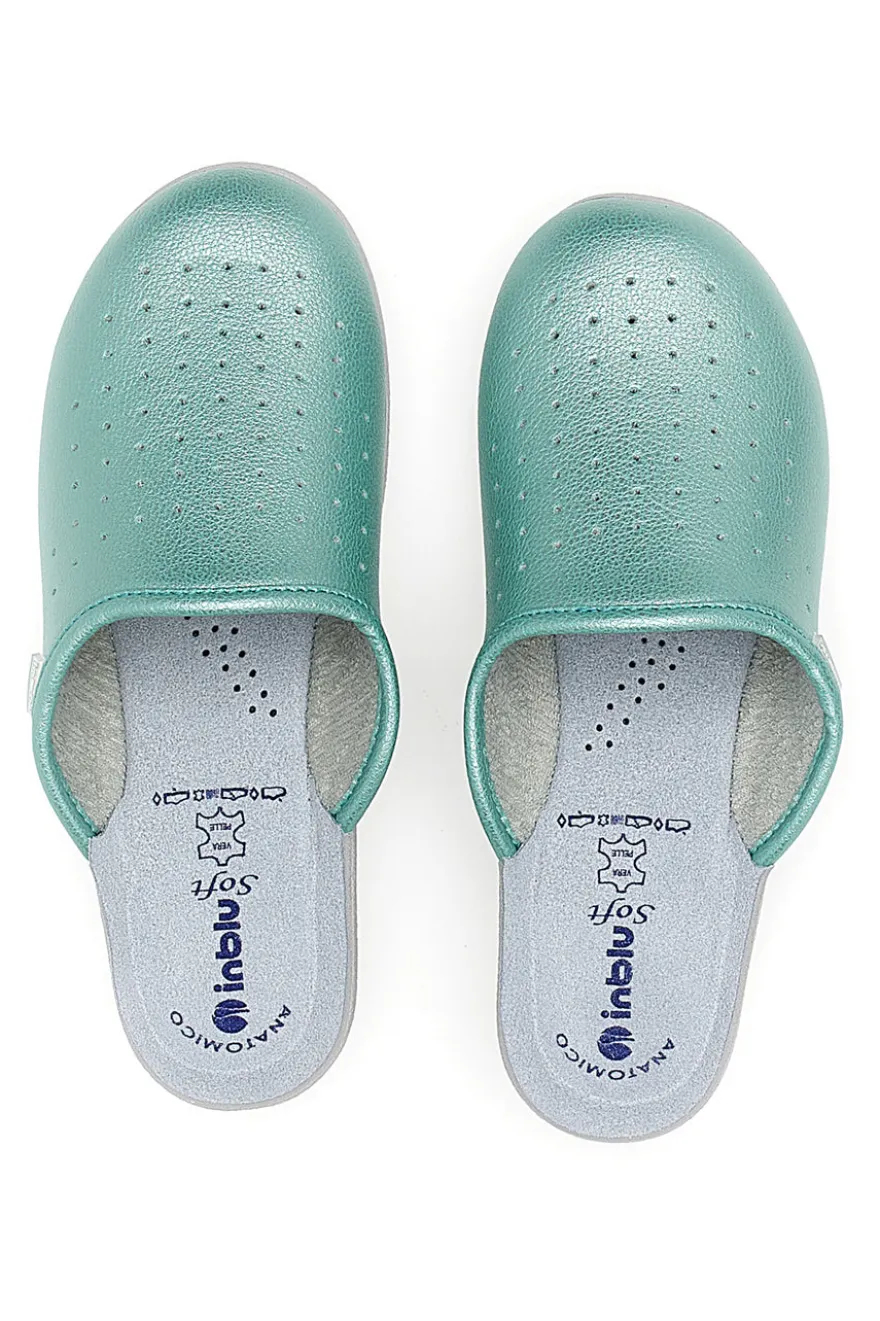 Ciabatte Professionali Verde acqua Inblu 5033N