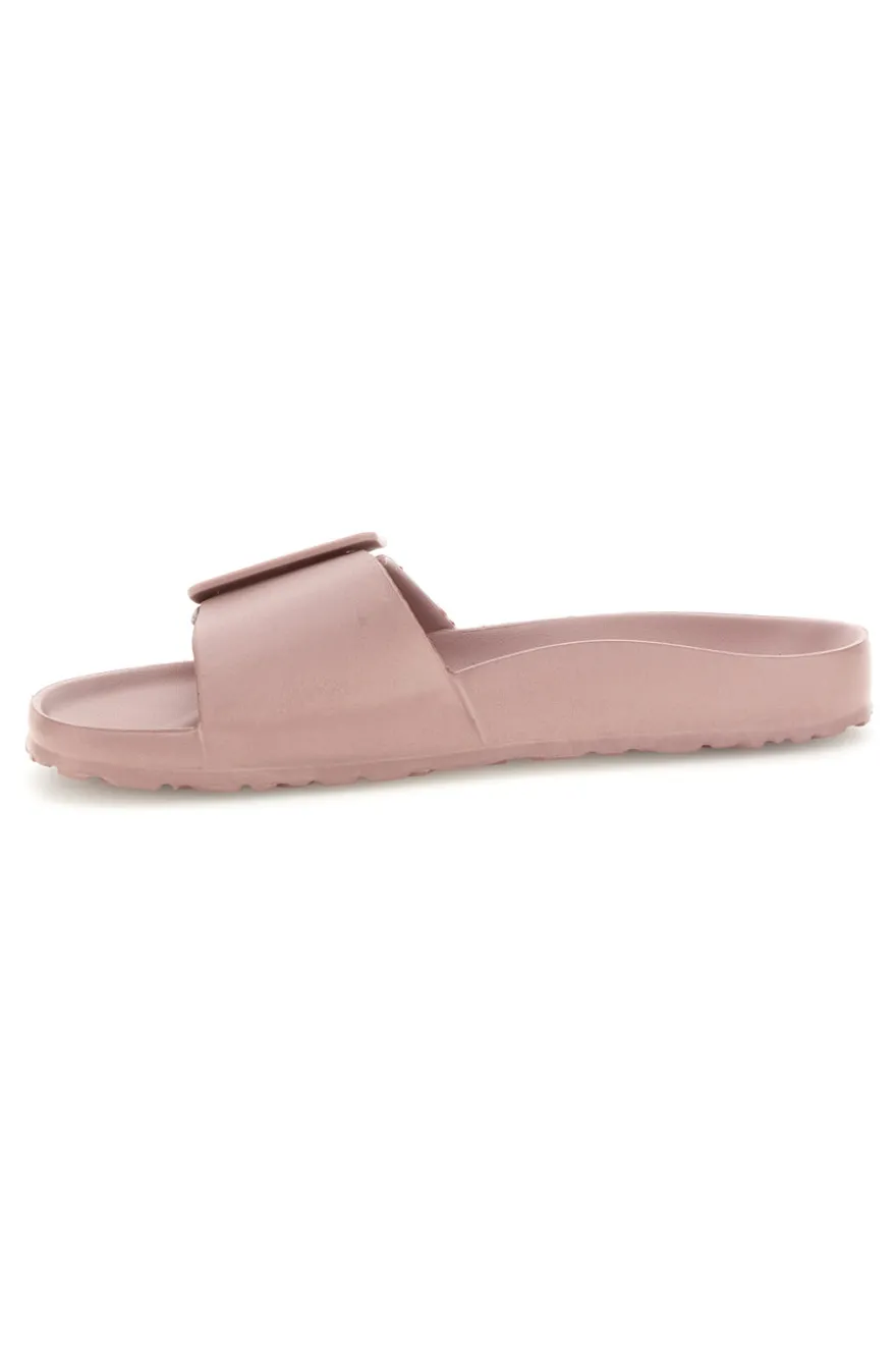 Ciabatte rosa con fibbia 2t2l 931