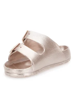 Ciabatte rosa con fibbie plantare preformato 2T2L 726