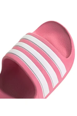 Ciabatte rosa con strisce Adidas Adilette Aqua K
