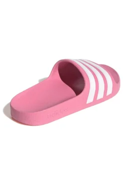 Ciabatte rosa con strisce Adidas Adilette Aqua K