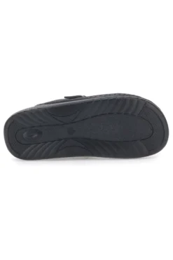Ciabatte Sabot nere con fibbia decorativa Jasonstone B001