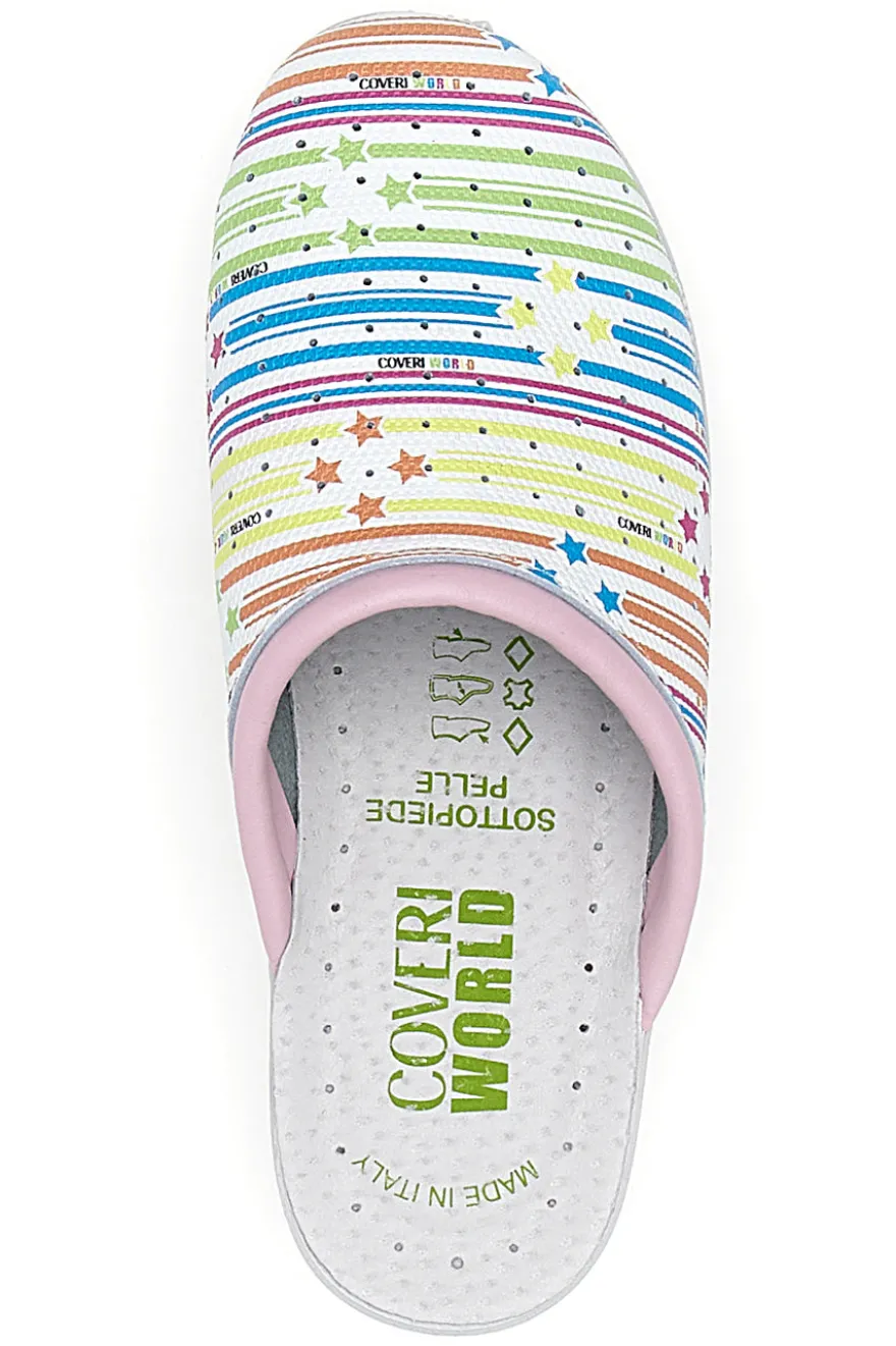 Ciabatte Stampa colorata Coveri World 24903