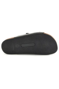 Ciabatte verde militare con doppia fibbia Pittarello tierra 335A038SR