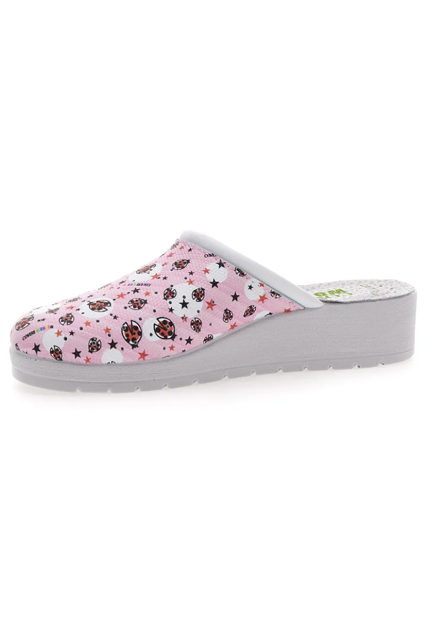 Coccinelle Print Hausschuhe Coveri World 24904