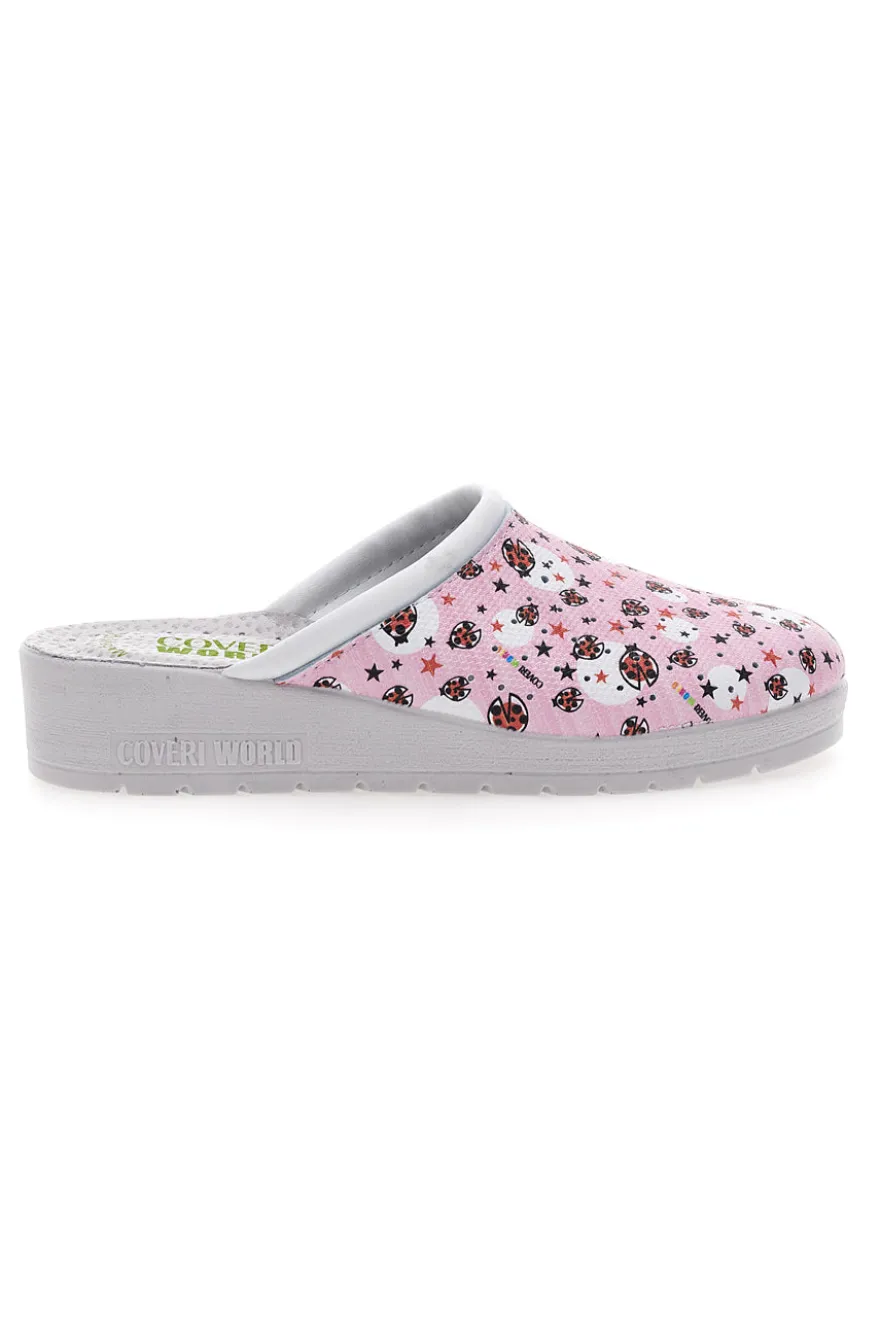 Coccinelle Print Hausschuhe Coveri World 24904