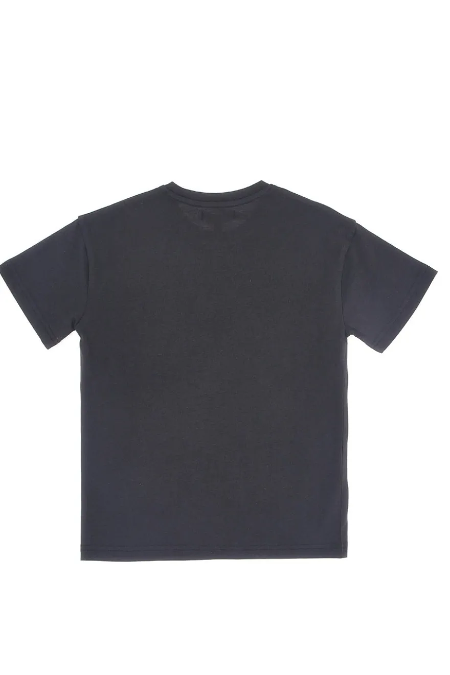 Completo nero e rosso con t-shirt e shorts Pitt kids PT-B-T-9048