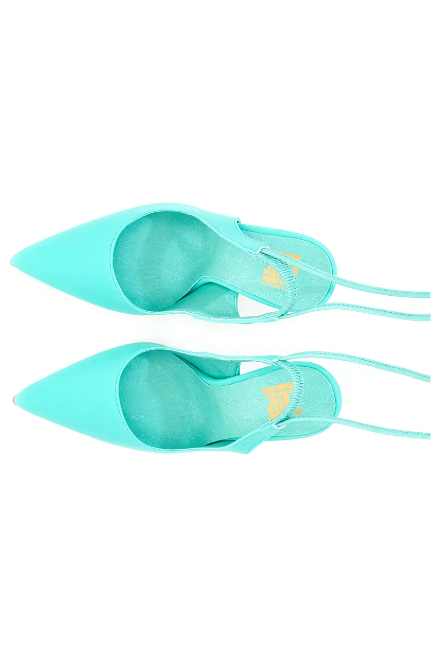 Décolleté Lace-Up Pittarello Elite 1964 Acquamarina