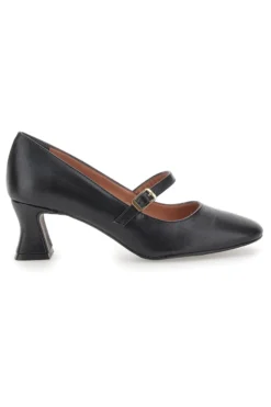 Décolleté Mary Jane Nere con Tacco a Rocchetto PITTARELLO GLAM 3605
