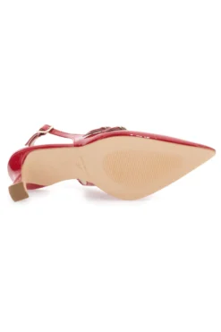 Décolleté Mary Jane Rosso Fuoco Pittarello Glam 3591