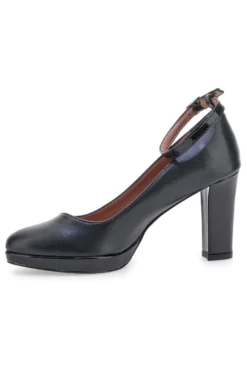 Décolleté nere con cinturino e plateau Pittarello Class 2594