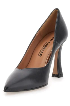 Décolleté Nere Con Tacco 9,5 cm Made In Italy Pittarello 157