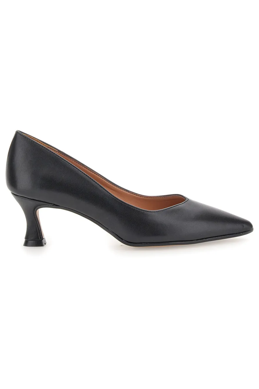 Décolleté Nere Con Tacco 6 cm Made In Italy Pittarello 61