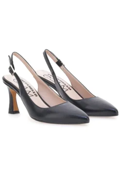 Décolleté Nere Slingback con Tacco Medio PITTARELLO GLAM 2371