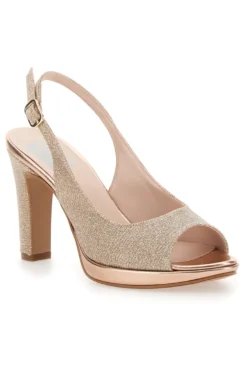 Décolleté Slingback Cipria Effetto Raso PITTARELLO LOVE 4477