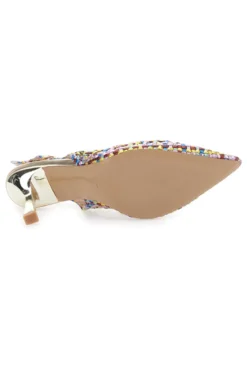 Décolleté Sling-back Multicolor First Lady P588