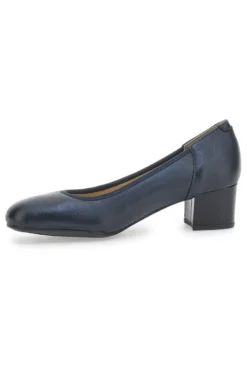 Decolleté Navy Con Tacco Basso Prima Riga 11720LIDY