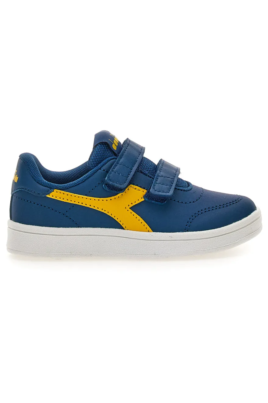 Diadora Bonny S TD blaue Sneakers mit Doppelriemen