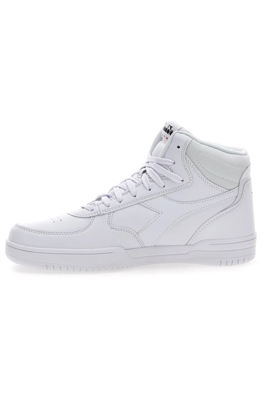 Diadora Raptor Mittelweiße Turnschuhe