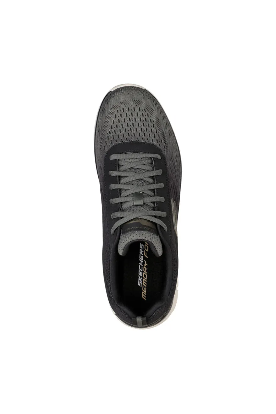 Dunkelgraue Skechers Track Ripkent Sneakers